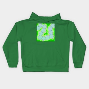 Path Meep Star (Grn) Kids Hoodie